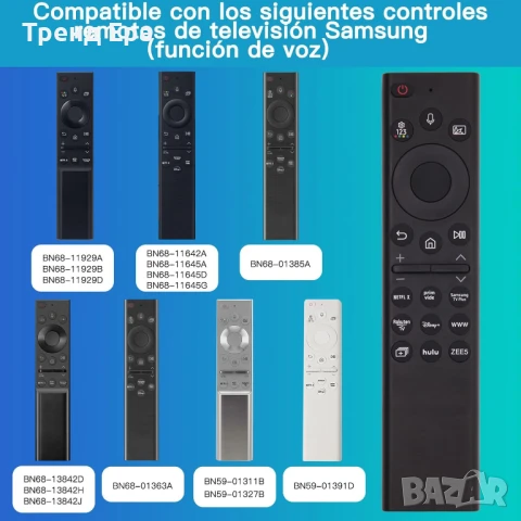 Дистанционно за телевизор Samsung, снимка 4 - Дистанционни - 50762623