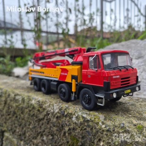 Tatra 8x8 бетон помпа 1:43, снимка 4 - Колекции - 54277626