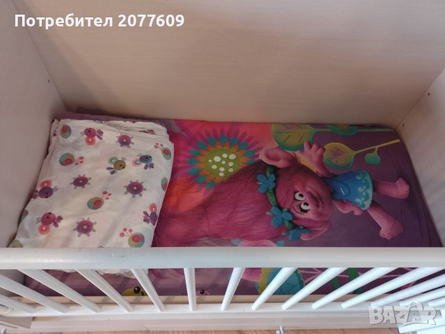 Детско легло/кошара/-Lorelli mini max+матрак+2бр.завивки-120лв., снимка 4 - Бебешки легла и матраци - 45840350