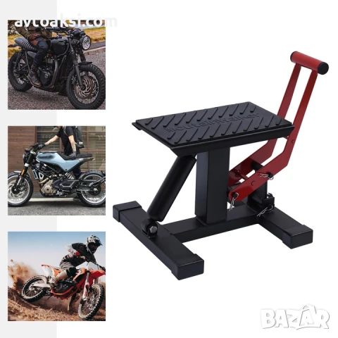 Стойка за повдигане на мотор, регулируема височина с бутало-YF0116, снимка 2 - Аксесоари и консумативи - 50820353