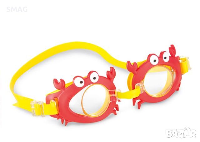 Детски забавни плажни очила за плуване с дизайн 3-8 години - Intex, снимка 4 - Водни спортове - 46287685