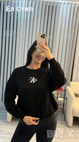 🌸📌Памучни плътни СК 25 € Черно М Л