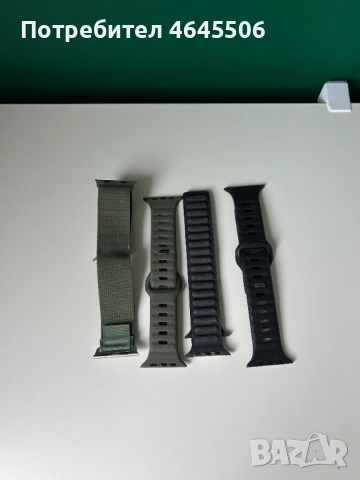 Apple Watch SE 2 44m с 4 допълнителни каишки и 3 нови протектора, снимка 5 - Смарт гривни - 52343628