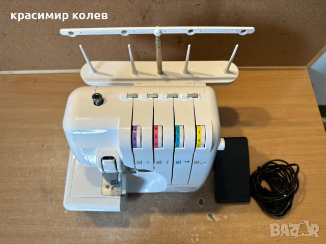 4 конечен оверлог "GRITZNER 788", снимка 6 - Шевни машини - 53908468