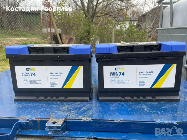 Нови  немски акумулатори 12V  74 Ah  680 A (EN )