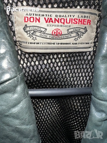 Кожено яке естествена кожа Don Vanquisher, снимка 3 - Якета - 54271079