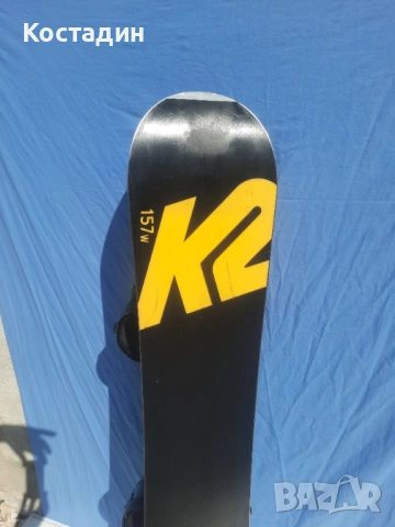 сноуборд  K2  с автомати  157Wсм. , снимка 8 - Зимни спортове - 53791491