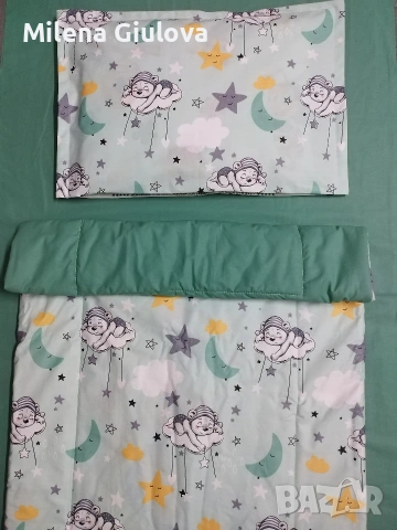 Детско спално бельо Ранфорс за кошара, снимка 2 - Спално бельо - 54247146