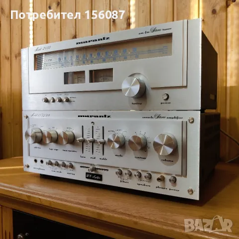 Marantz 1152DC + 2050, снимка 3 - Ресийвъри, усилватели, смесителни пултове - 47698767