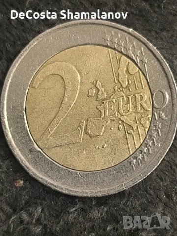 Нидерландия 2 евро монета 2001г, снимка 2 - Нумизматика и бонистика - 53295485