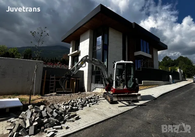 Услуги с Мини багер 2.5 тона и 1.9 тона, снимка 8 - Индустриална техника - 44032651