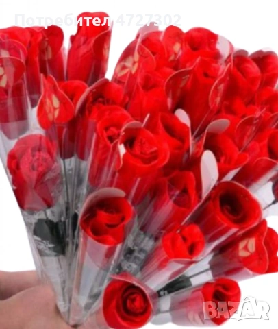 Красива роза в романтична опаковка, снимка 2 - Подаръци за жени - 53351429