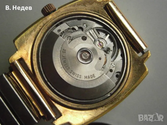 BWC, automatic, case 35,3 mm, cal. ETA 2783, 25 jewels, Swiss, снимка 8 - Мъжки - 48497491