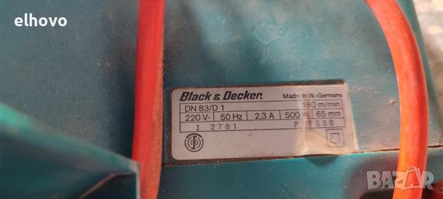 Електрическо ренде Black&Decker DN83D1, снимка 5 - Други инструменти - 45778366