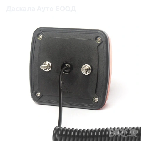 1бр. Диоден ЛЕД LED маяк блиц буркан с кабел за запалка и магнит , 12V, снимка 2 - Аксесоари и консумативи - 36070221
