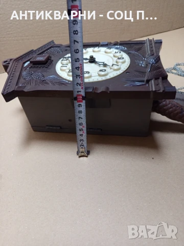 Стар Стенен Руски Часовник Кукувица., снимка 11 - Антикварни и старинни предмети - 51302838