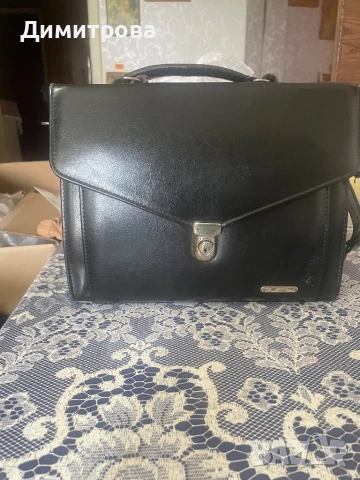 Кожена дамска чанта от естествена кожа 
