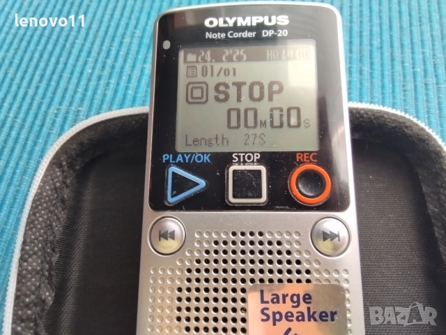 страхотен оригинален дигитален диктофон Олимпус-без касети , снимка 17 - Други - 51993694