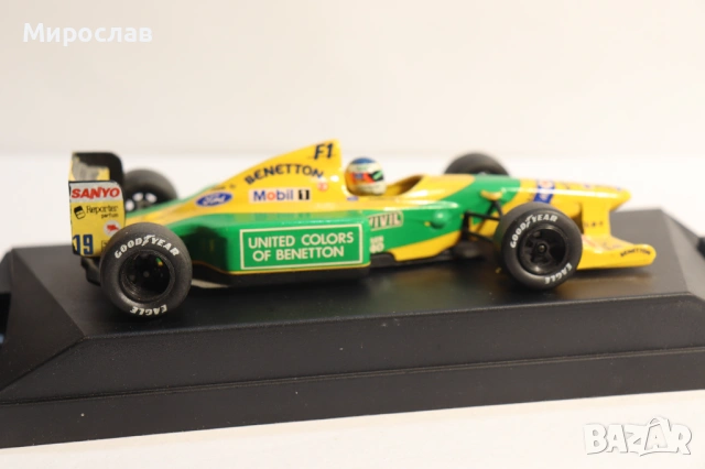 1:43 ONYX BENETTON FORD БОЛИД ФОРМУЛА F1, снимка 4 - Колекции - 53192544