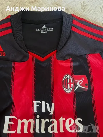 Adidas тениска на AC Milan 1899, снимка 3 - Тениски - 47053172