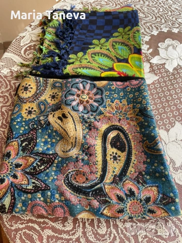 Дамски шалове, снимка 2 - Шалове - 54169360