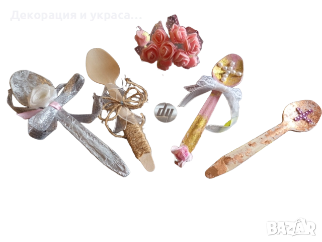 Дървени лъжички за мед подарък за гости , снимка 3 - Декорация - 52567399