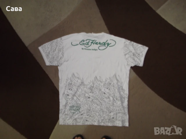 Тениски ED HARDY, METAL BOXE  мъжки,М-ХЛ-2ХЛ, снимка 10 - Тениски - 50955538
