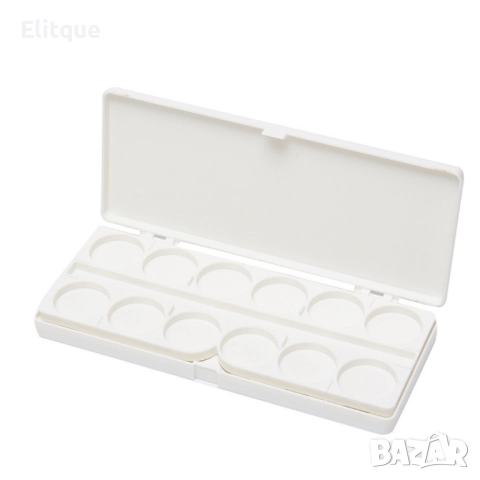 Козметична палитра с капак за смесване на: лакове за нокти, сенки, гримове, снимка 2 - Други - 52894986