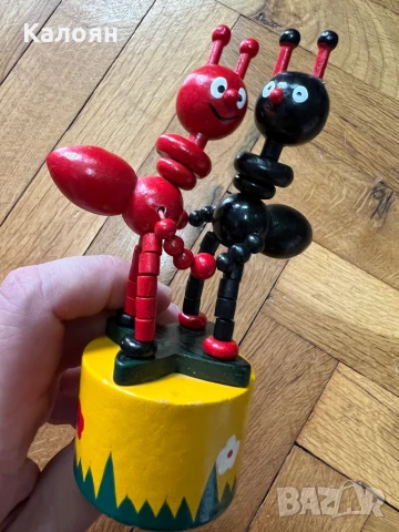 Дървена играчка с мравки , снимка 4 - Образователни игри - 51223996