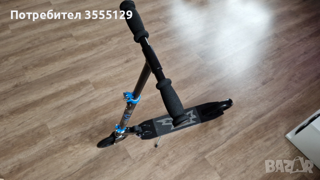 Тротинетка No Fear Urban Scooter - Black/Blue, снимка 7 - Скейтборд, ховърборд, уейвборд - 45020807