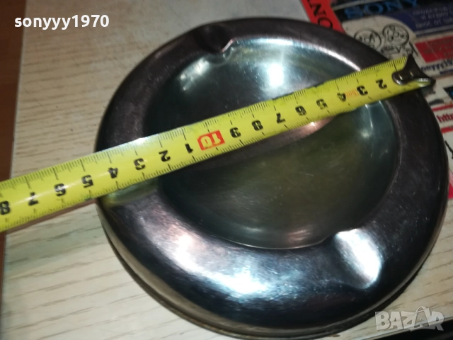 МЕТАЛЕН ПЕПЕЛНИК ОТ СОЦА 3108251906, снимка 10 - Антикварни и старинни предмети - 51554441