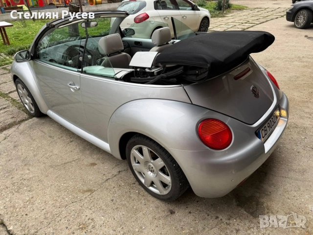 VW New Beetle 2.0i 115кс  кабриолет   - цена 4 600 лв или 2351,94 евро --- БЕЗ БАРТЕР -кабриолет  - , снимка 15 - Автомобили и джипове - 52618060