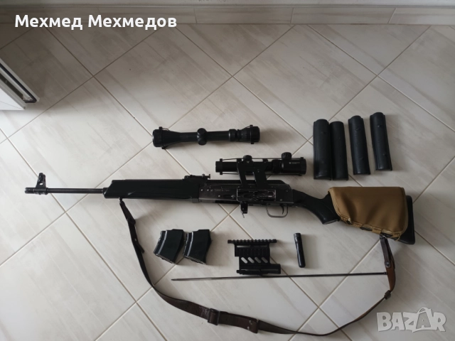 Руска ловна карабина Сайга 7,62*39, снимка 3 - Ловно оръжие - 52709745