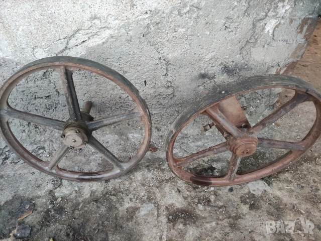 Колела за банциг (шайби) с лагерно тяло и бандаж – Ф430мм ​