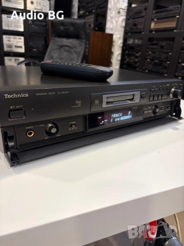 мини диск Technics SJ-MD100 Minidisc Deck, снимка 4 - Декове - 52211912