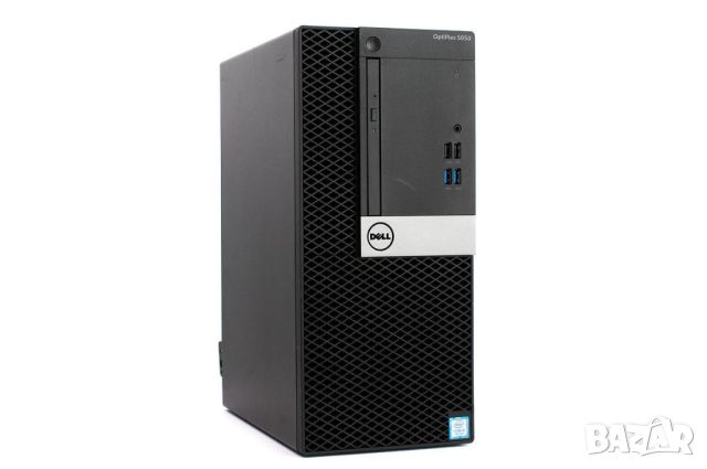 Работна станция Dell 5050 i5-7500/16GB/256GB SSD+500GB/Quadro P1000, снимка 1 - Работни компютри - 46400232