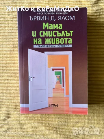 Ървин Д. Ялом - Мама и смисълът на живота, снимка 1 - Художествена литература - 47247327