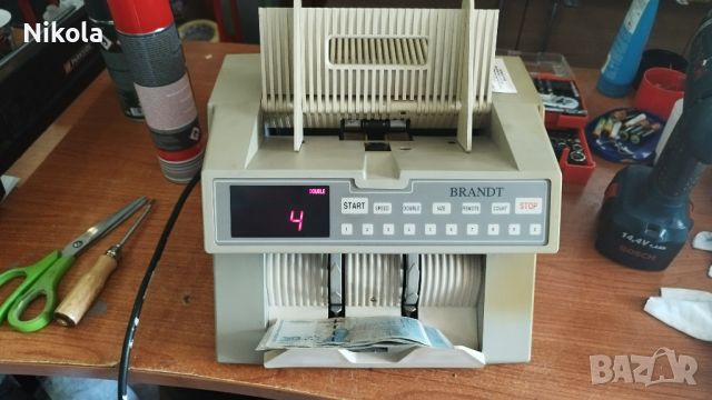 Brandt Bill Counter - Brandt банкнотоброячна машина модел 8631004, снимка 1 - Друго търговско оборудване - 46368444