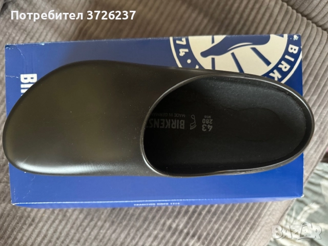 Професионална работна обувка Birkenstock Super Birki 2.0 – Нови, в кутия, 43 номер, снимка 3 - Мъжки чехли - 51881450