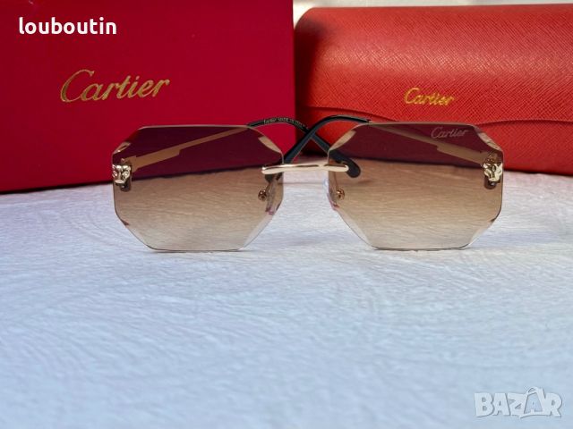 Cartier 2024 дамски слънчеви очила Осмоъгълни 4 цвята, снимка 9 - Слънчеви и диоптрични очила - 45248097