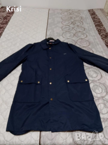 Дамско яке тип парка с цветна подплата, снимка 3 - Якета - 53790904