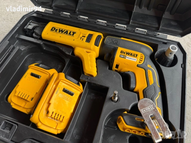 Dewalt DCF620 винтоверт за гипсокартон, снимка 3 - Винтоверти - 53899510