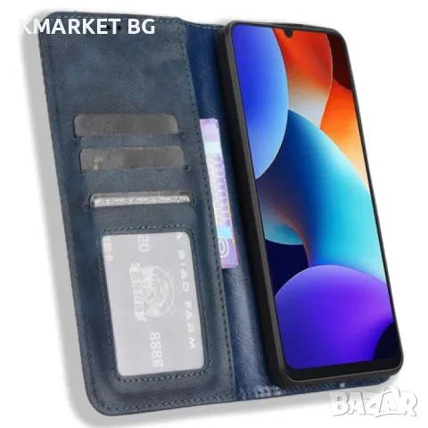 Blackview Color 8 / Oscal Modern 8 Retro Texture Wallet Калъф и Протектор, снимка 9 - Калъфи, кейсове - 48170157