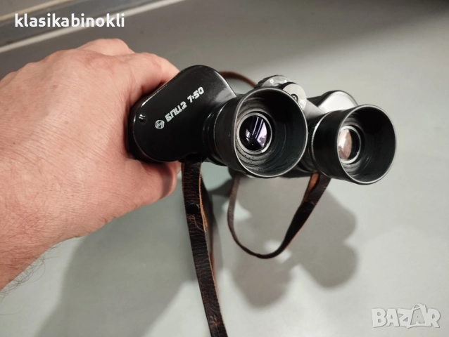 ОТЛИЧЕН Съветски Бинокъл-БПЦ2- 7 х 50-TENTO -MADE IN СССР, снимка 2 - Екипировка - 51457360