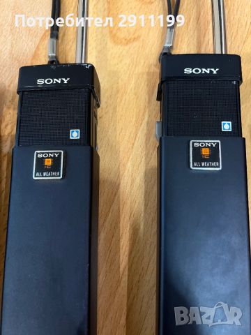 Радиостанция Sony 2 бр., снимка 2 - Друга електроника - 46290453