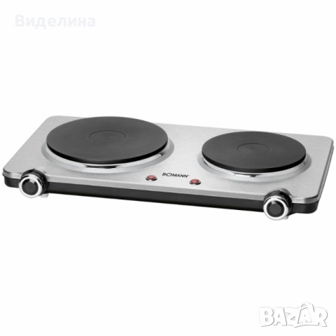 Електрически двоен котлон Bomann 2500 W DKP 5033 E CB– мощен, компактен и надежден уред за дома, офи, снимка 7 - Котлони - 51937030