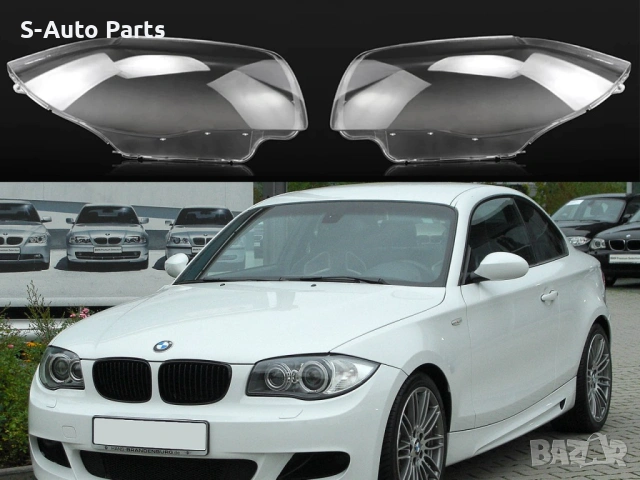 Стъкла за фарове на BMW 1 Facelift E81/E82/E87/E88 (2008-2011), снимка 4 - Аксесоари и консумативи - 54262172