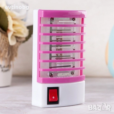 Електрическа лампа против комари, LED светлина - TV1048, снимка 2 - Градински мебели, декорация  - 53859201