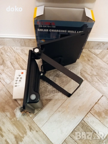 Соларна лампа НОВ модел, снимка 2 - Соларни лампи - 53991491