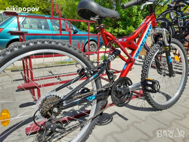 REACTOR Велосипед 24" FREAK червен, снимка 11 - Велосипеди - 53839448